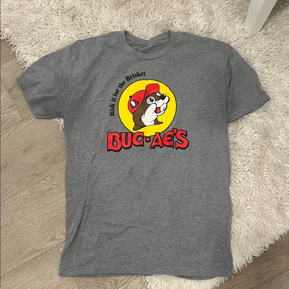 Gray Buc-ee's Short Sleeve Women's Tee